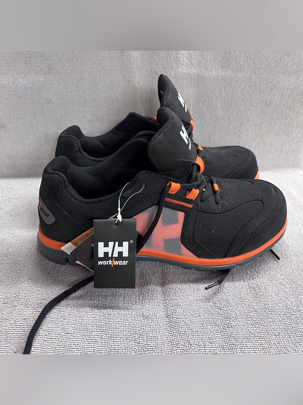 Helly Hansen Workwear Nordli Safety Shoes 10 Black Orange Vibram CSA